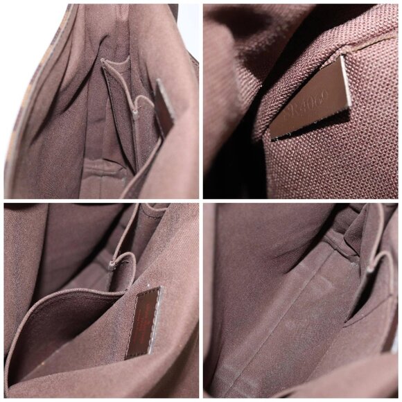 LOUIS VUITTON Damier Ebene Brooklyn PM Shoulder Bag N51210 LV Auth ar12116 - Picture 15 of 16